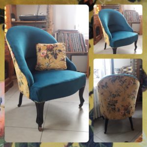 chauffeuse Louis Philippe