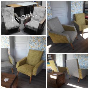 Fauteuils années 60-70