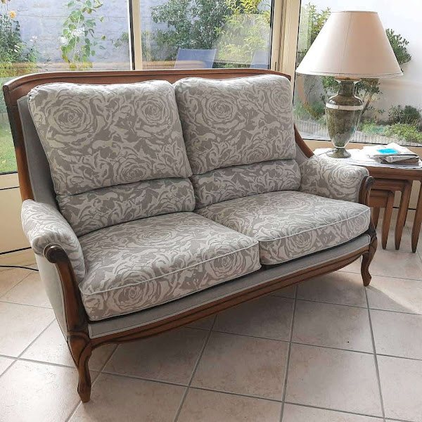 Canapé et fauteuil année 80