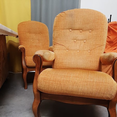 Fauteuil à coussins